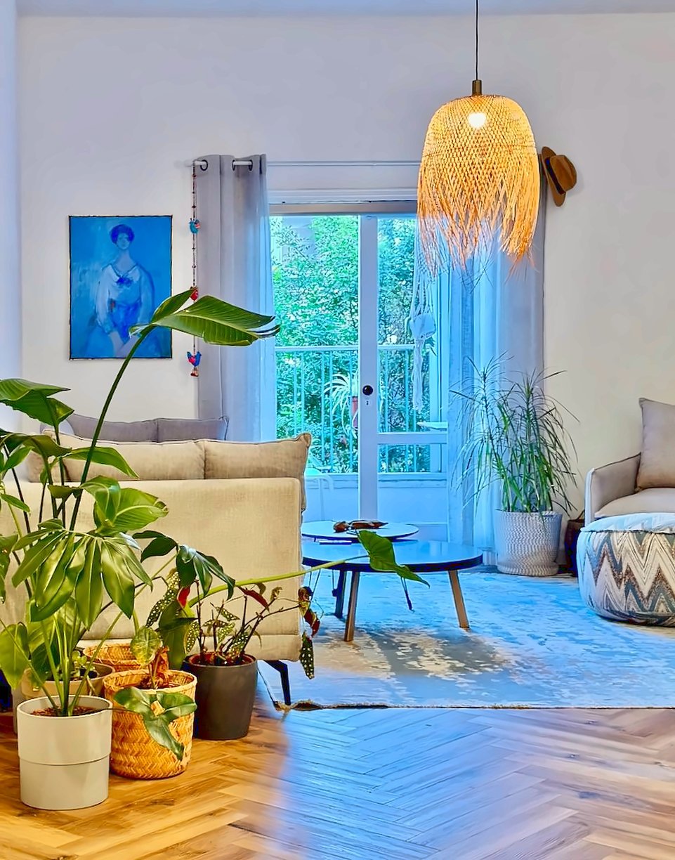 Le coin salon près du balcon